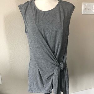 Anthro cap sleeved tunic